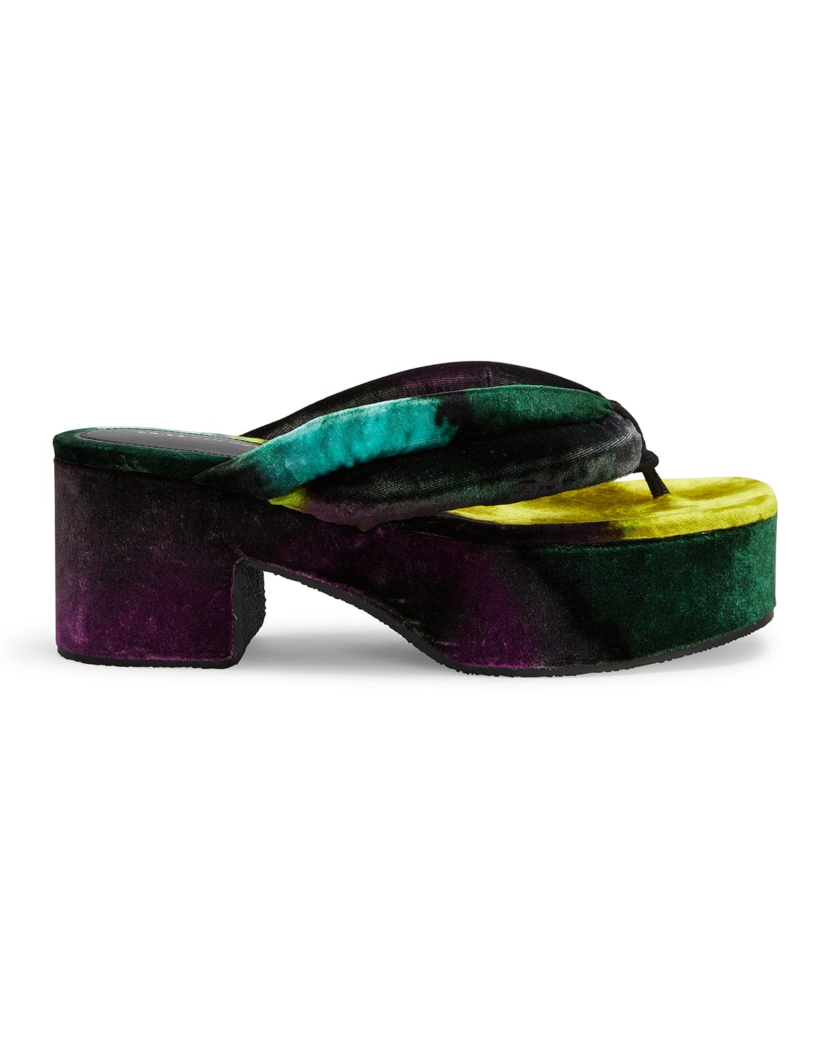 dries van noten velvet sandals