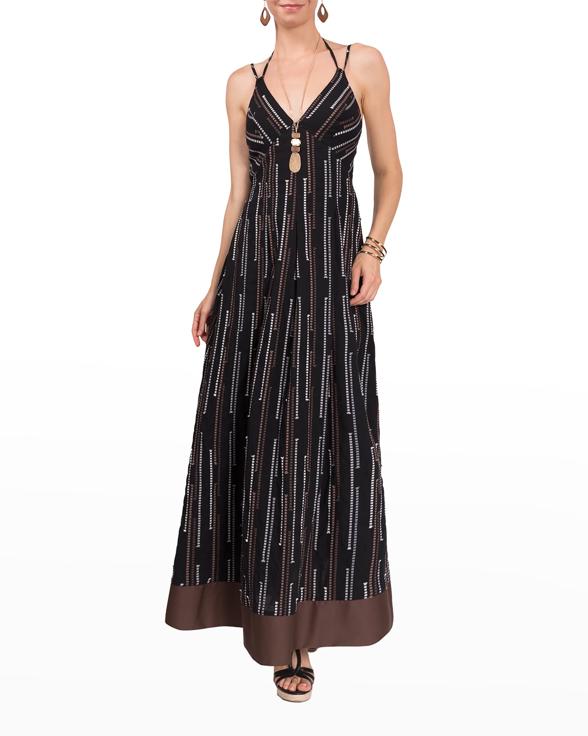 Empire Waist Maxi Dress Neiman Marcus