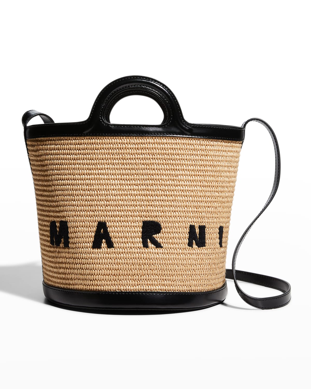 Leather Bucket Handbag Neiman Marcus