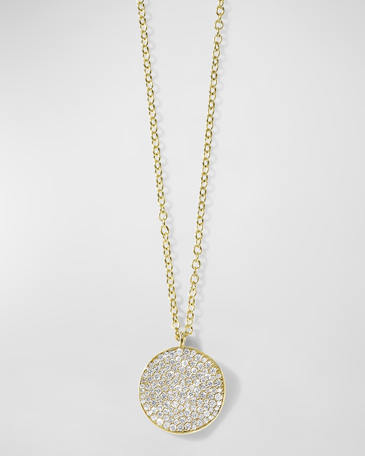 Ippolita Medium Flower Pendant Necklace in 18K Gold with Diamonds
