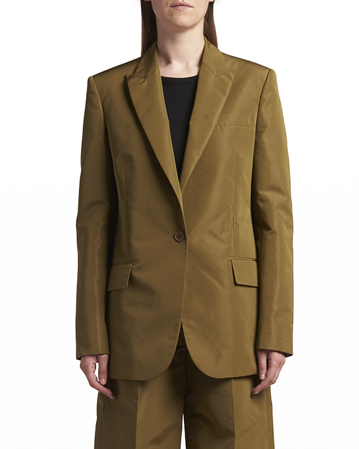 stella mccartney khaki coat