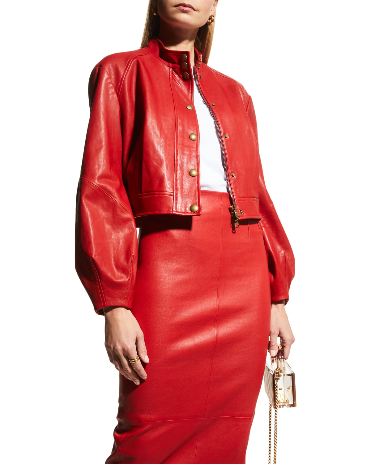Womens Leather Jacket | Neiman Marcus