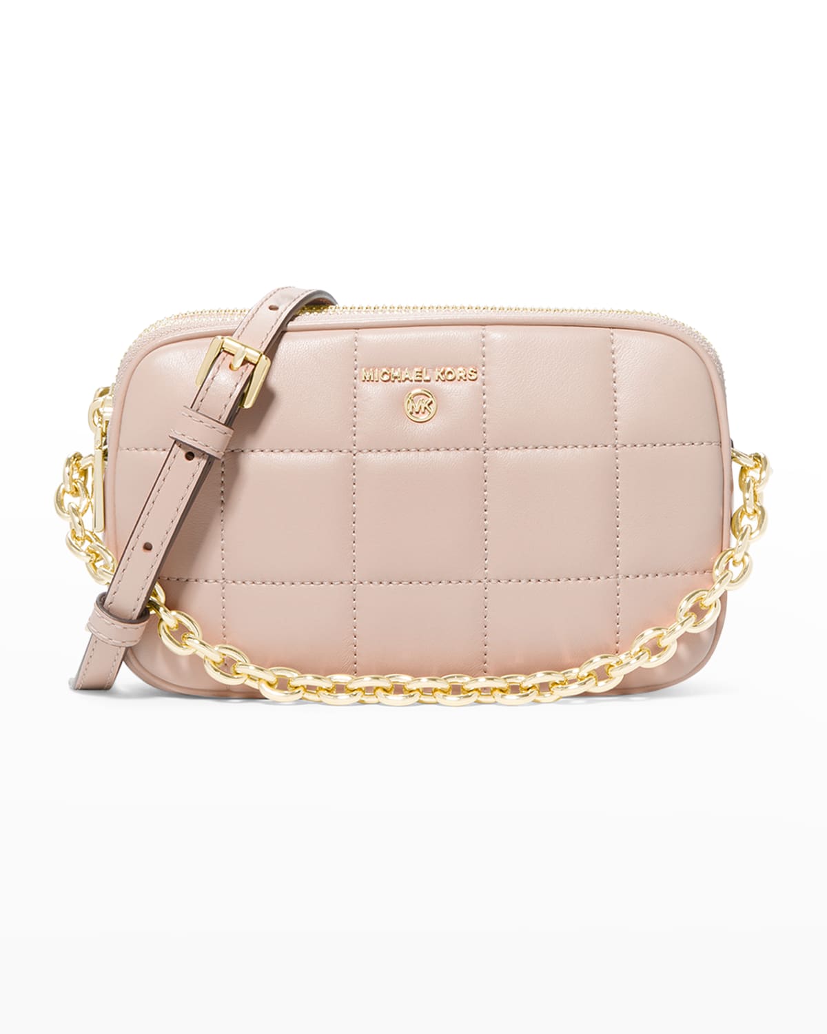 Pink Snap Closure Crossbody Bag Neiman Marcus