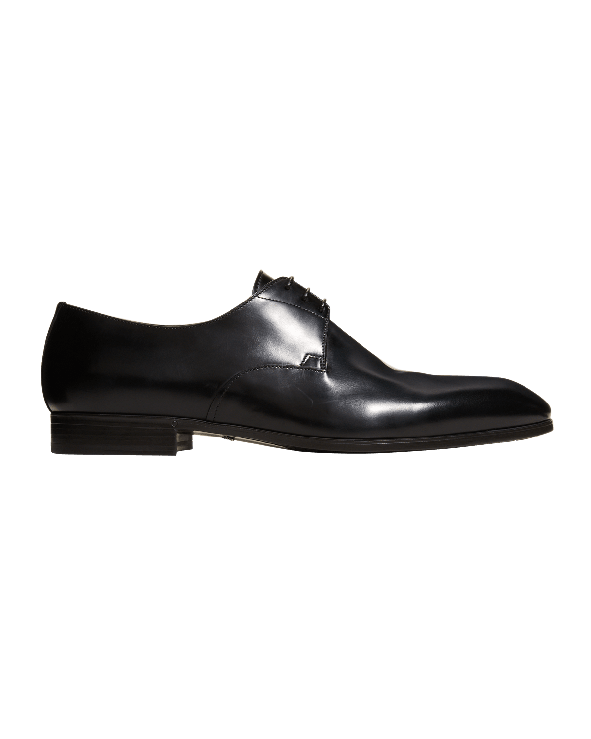 Santoni Men's Shiny Leather Dress Oxfords