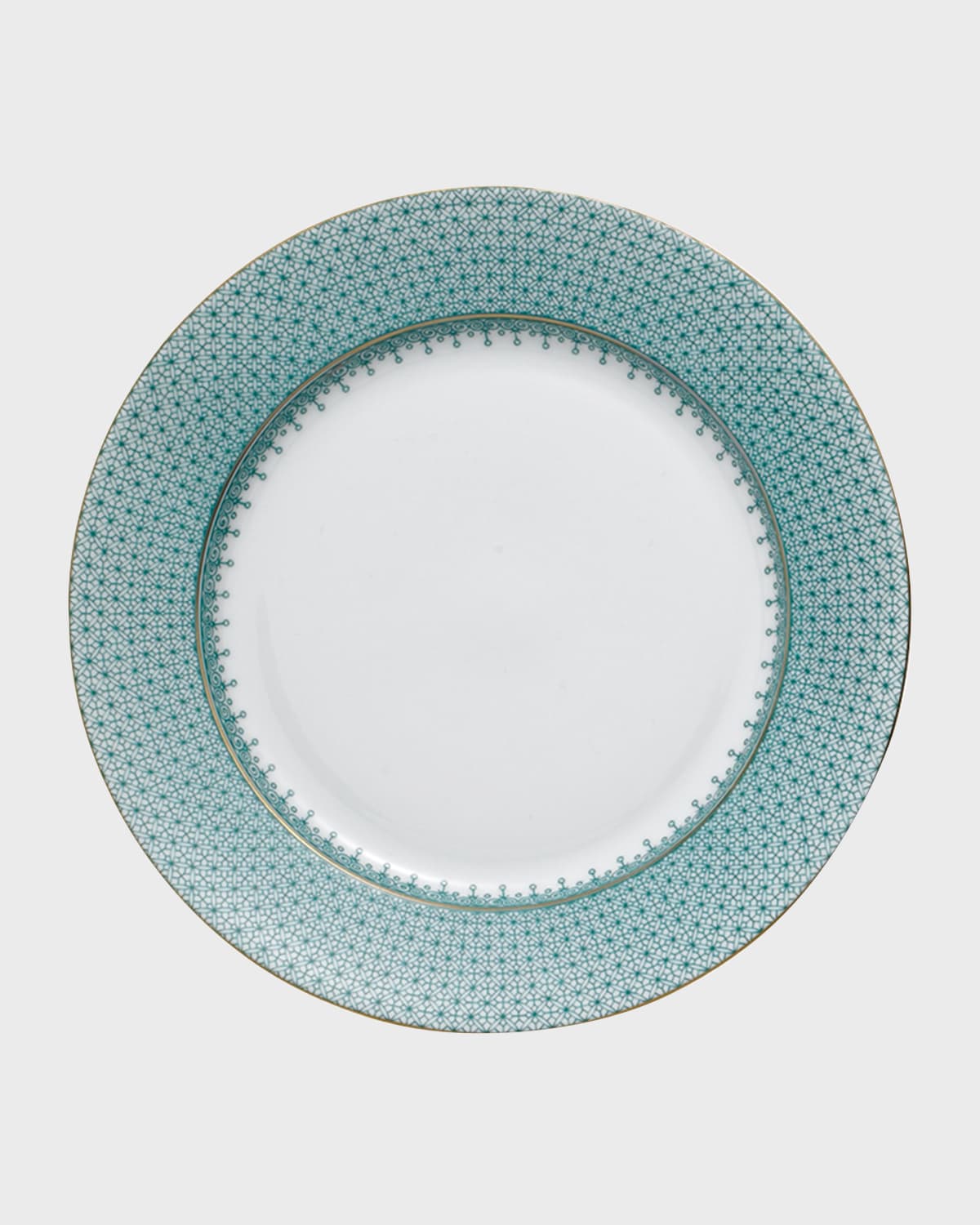 Mottahedeh Green Lace Dessert Plate