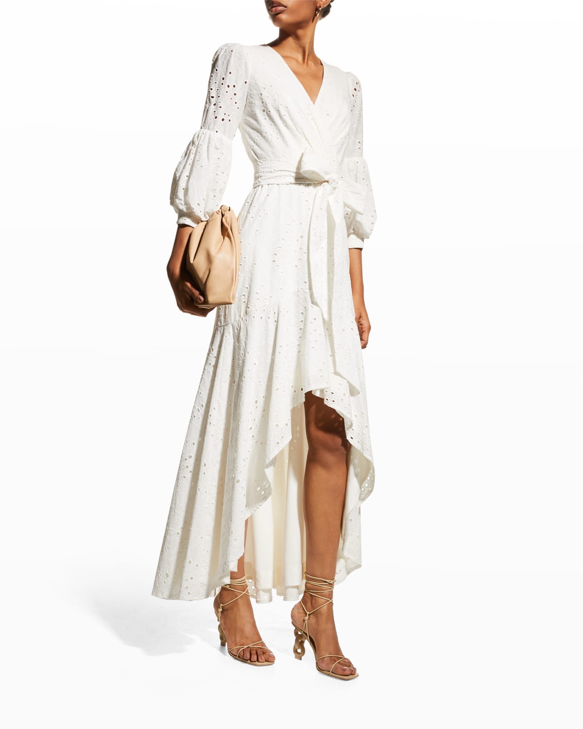 high low white shirt dress