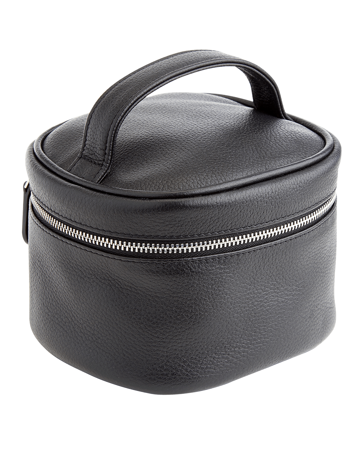 ROYCE New York Personalized Leather Compact Cosmetic Bag