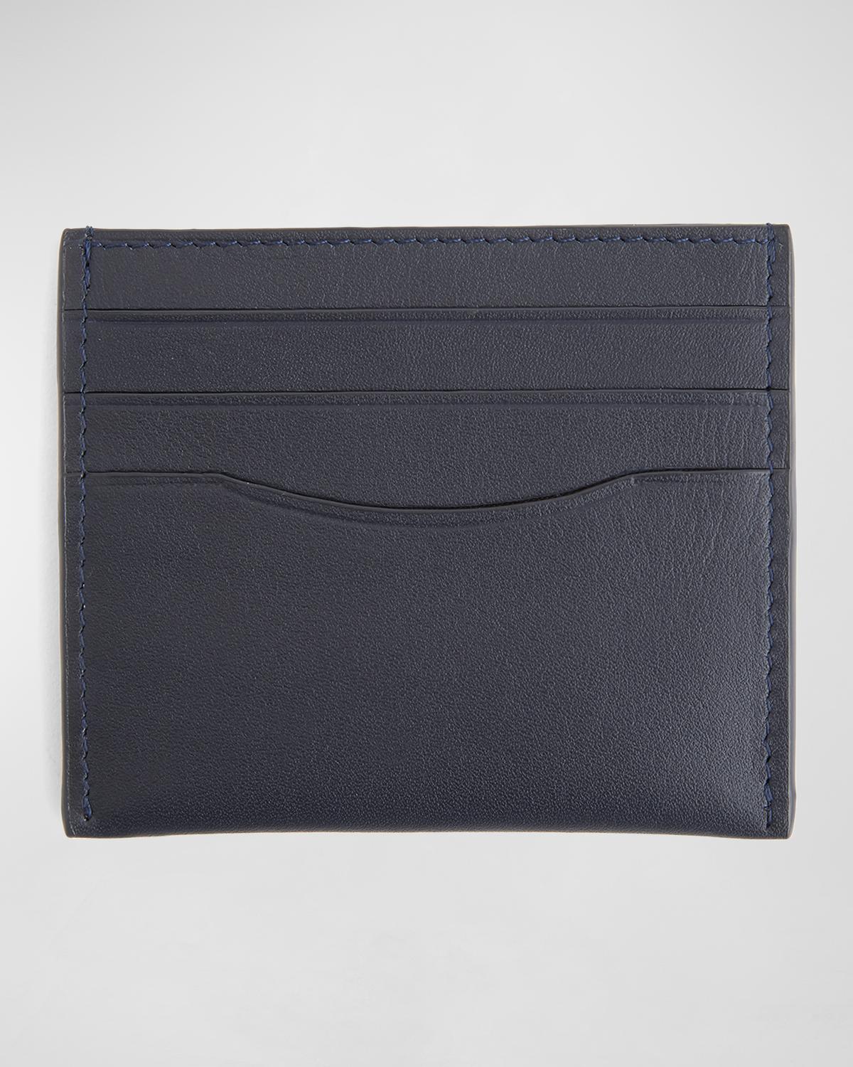 Personalized Leather RFID Blocking Minimalist Card Case