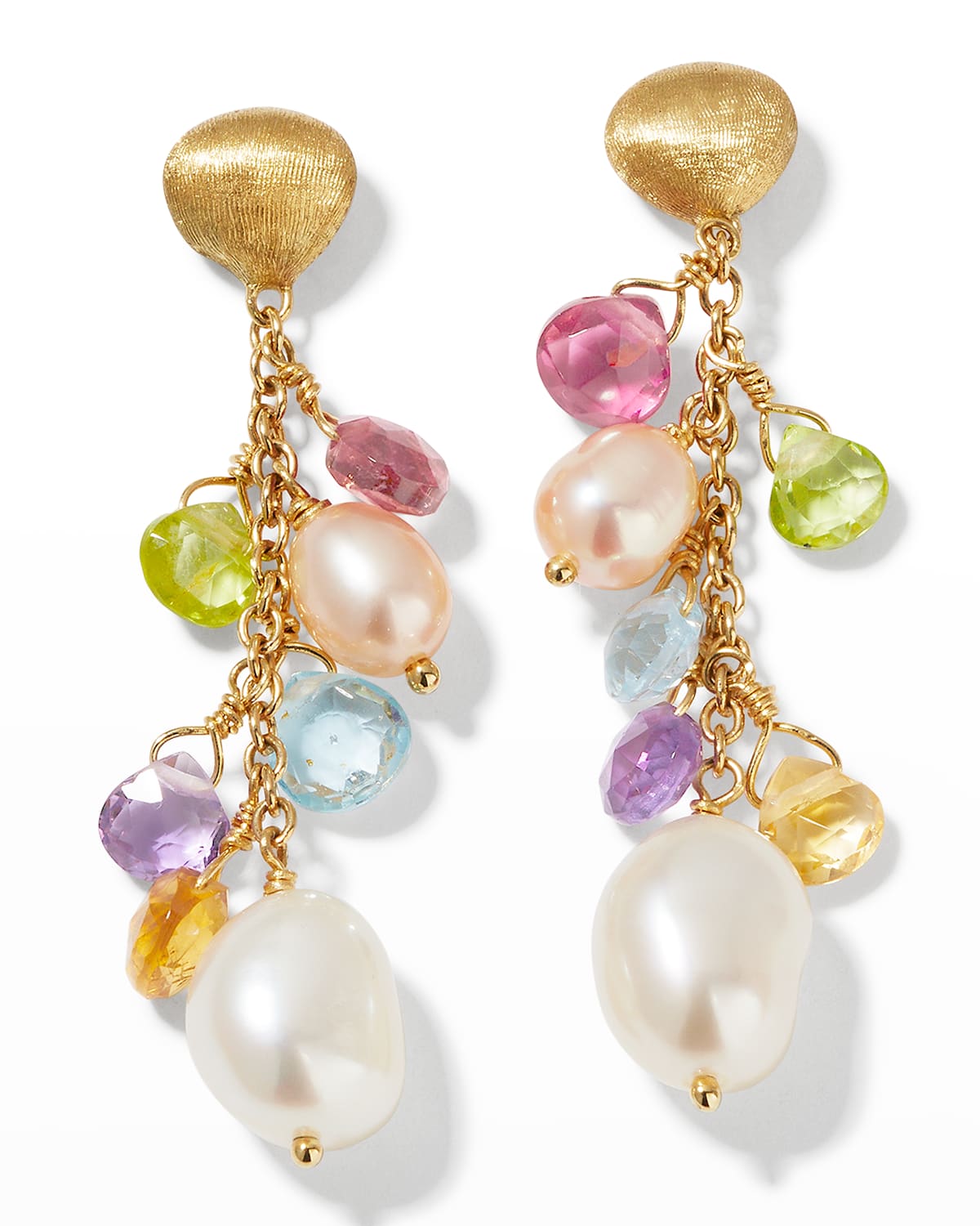 unique gift Shell circle dangle earring lightweight should duster long chain pearl drop earring shell charm earring