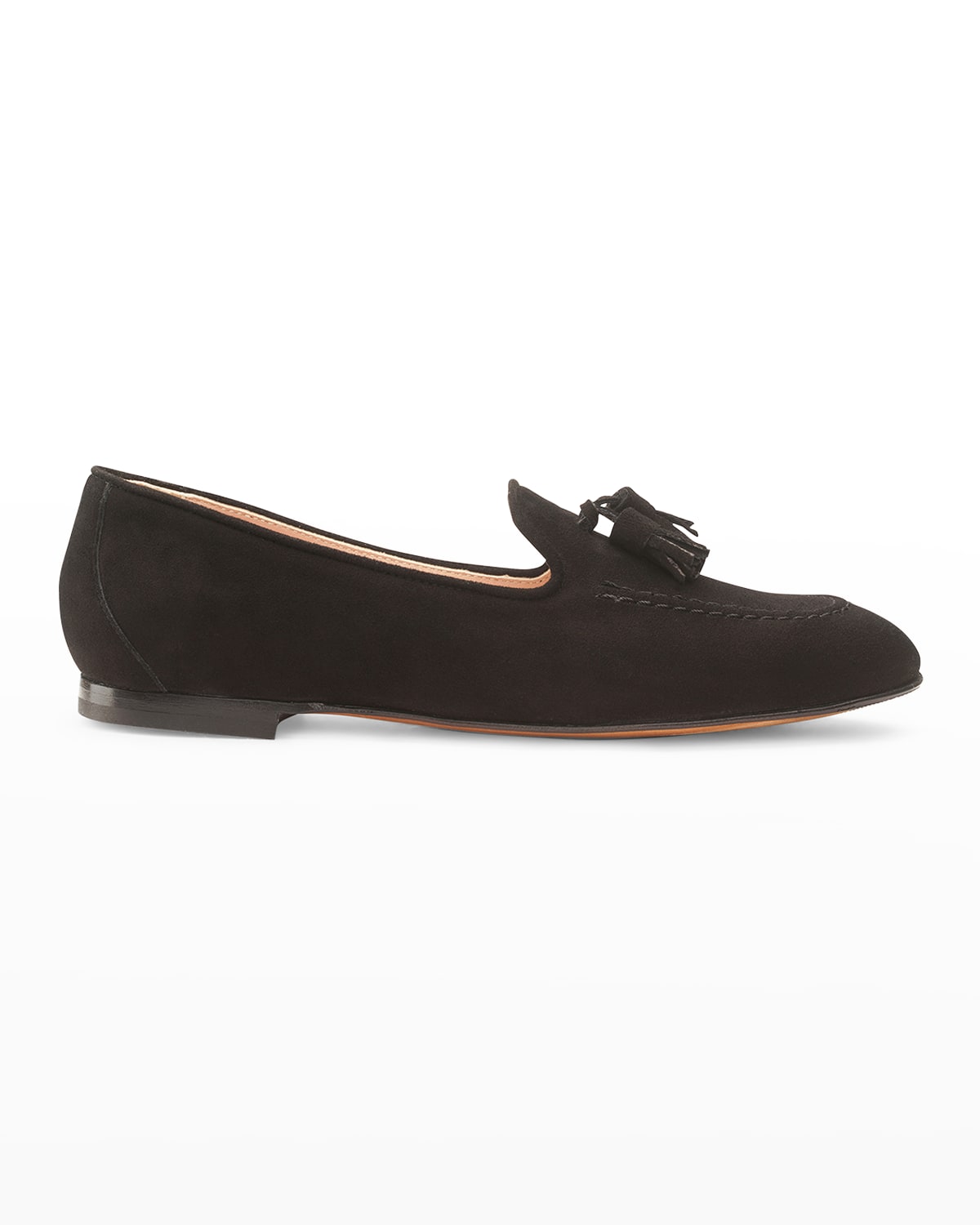 Black Suede Loafer Neiman Marcus