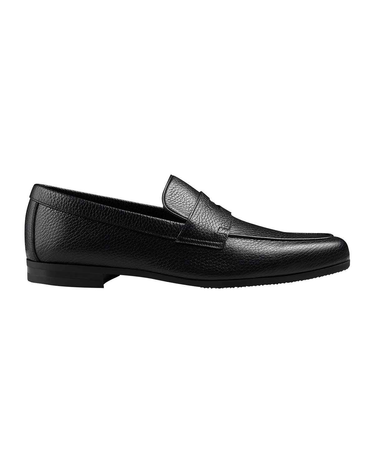 John Lobb Men's Thorne Soft Textured Leather Penny Loafers