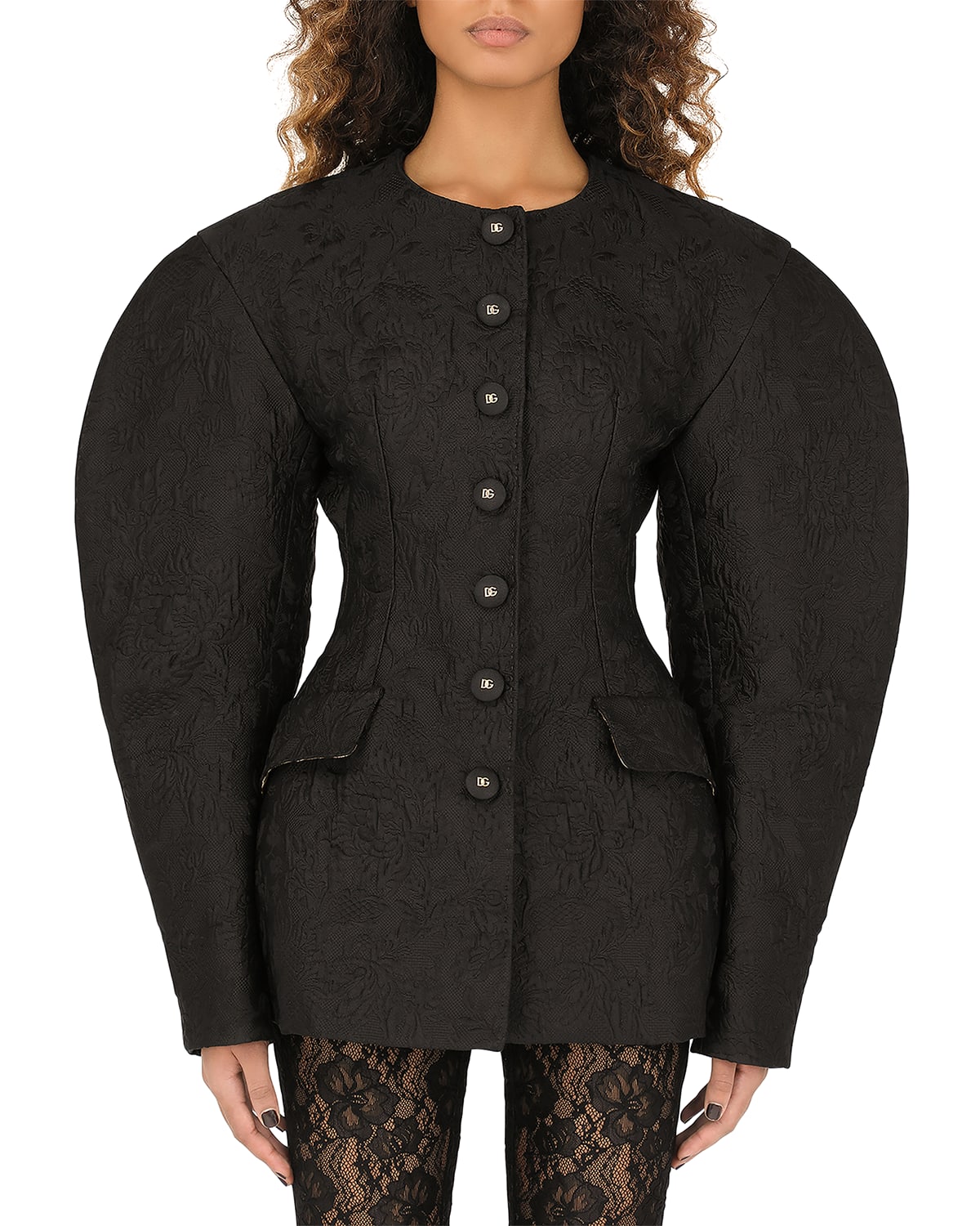Womens Jacquard Coat Neiman Marcus