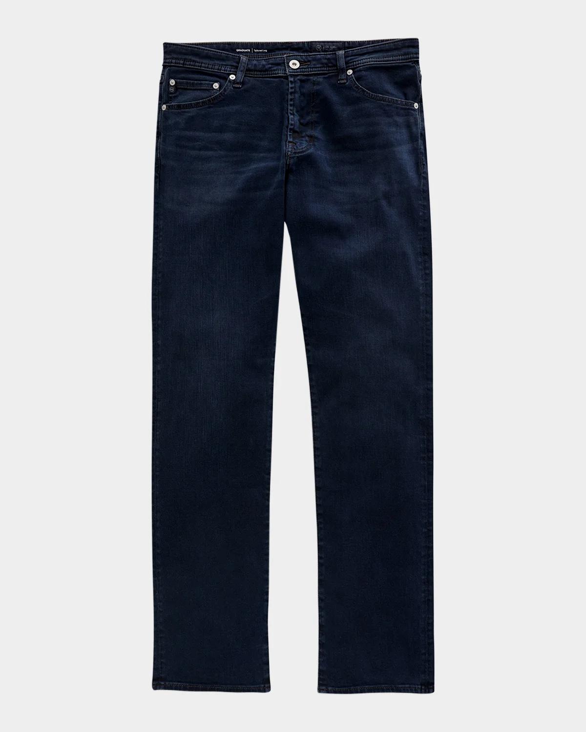 AG Adriano Goldschmied Men's Graduate Regular-Fit Jeans