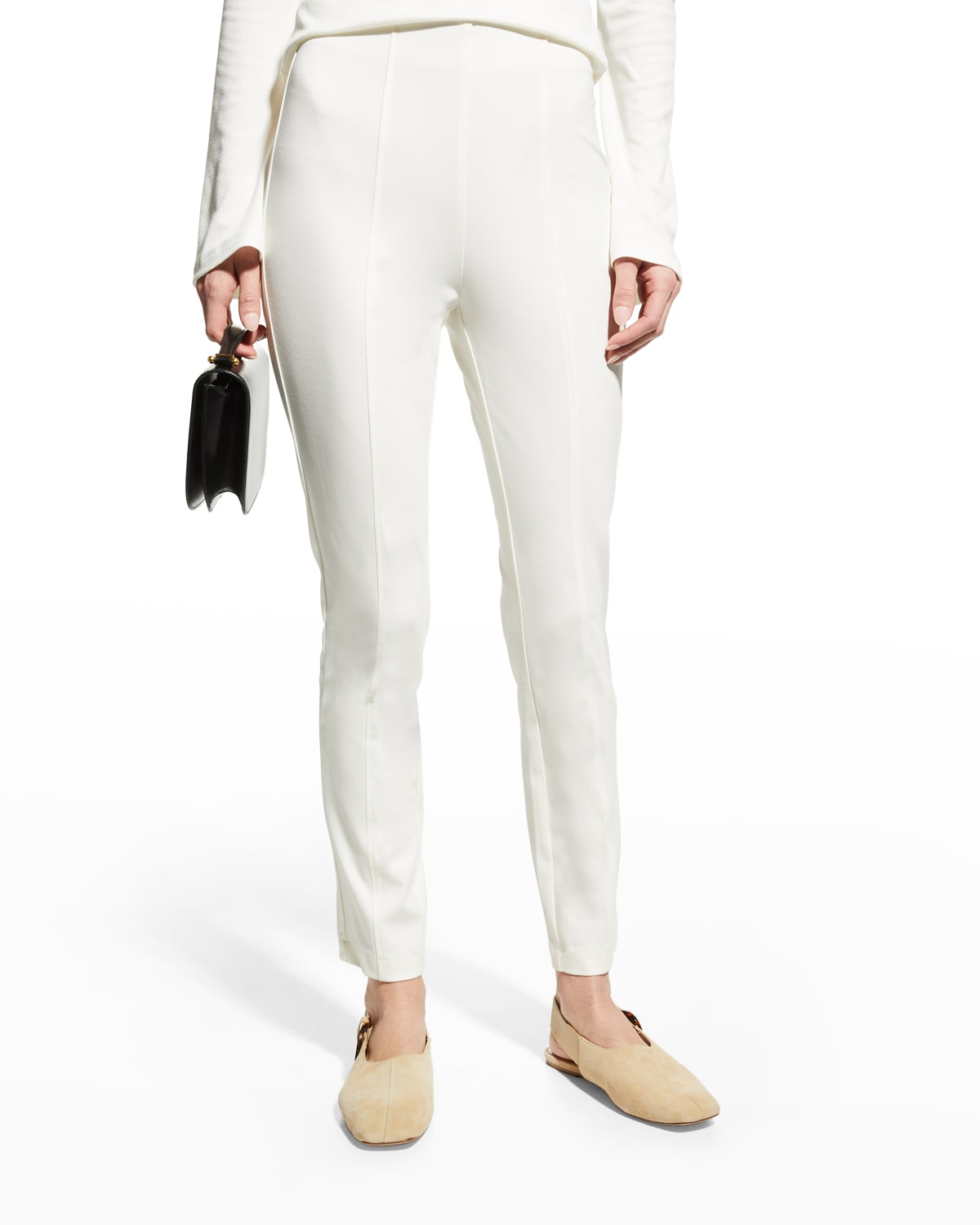 ivory skinny pants