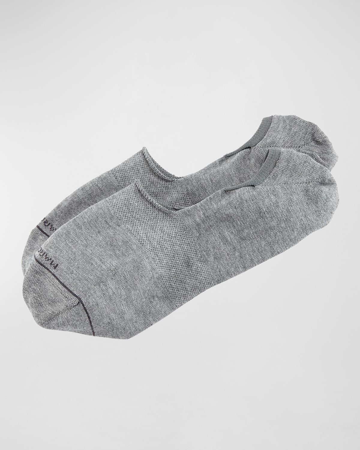 Marcoliani Invisible Touch Solid No-Show Socks