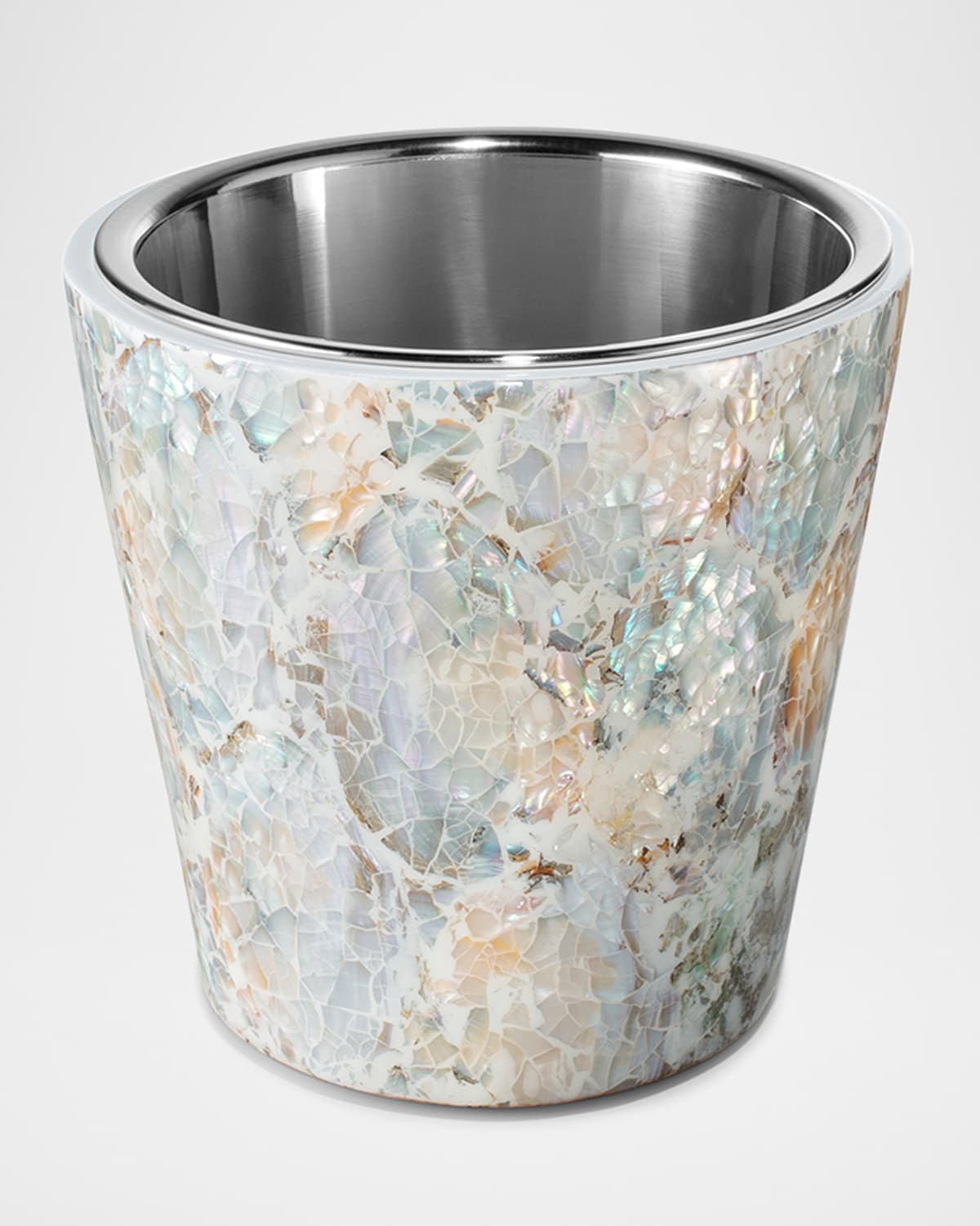 LADORADA 9" Mother-of-Pearl Ice Bucket