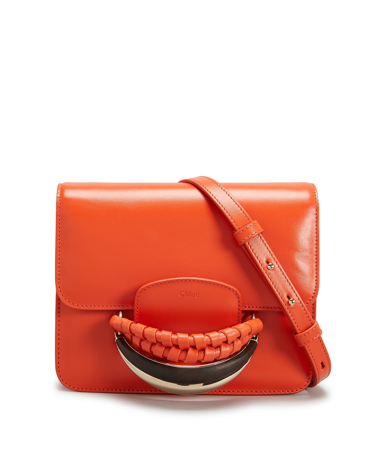 Leather Trim Handbag | Neiman Marcus