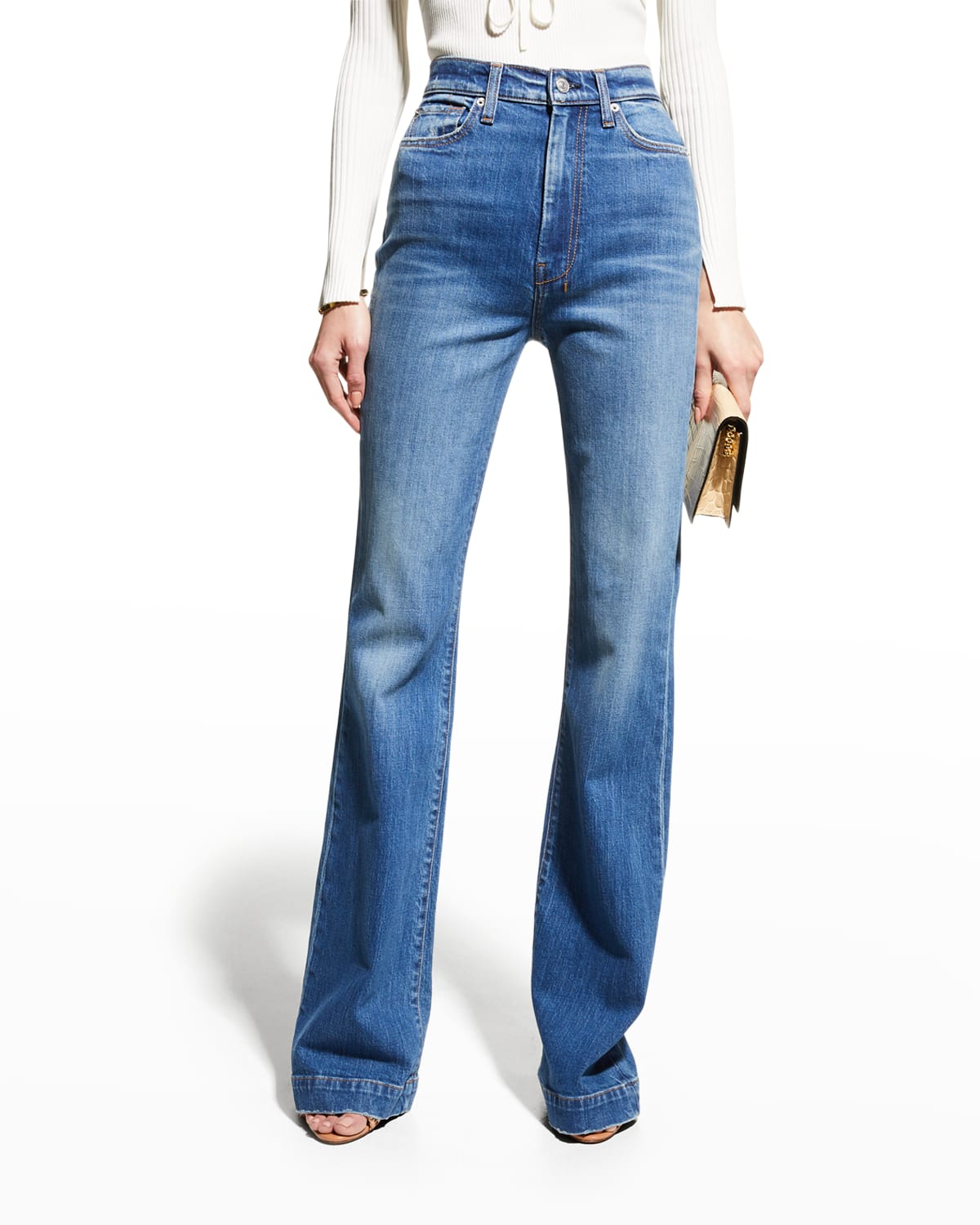 Cotton Rayon Jeans Neiman Marcus