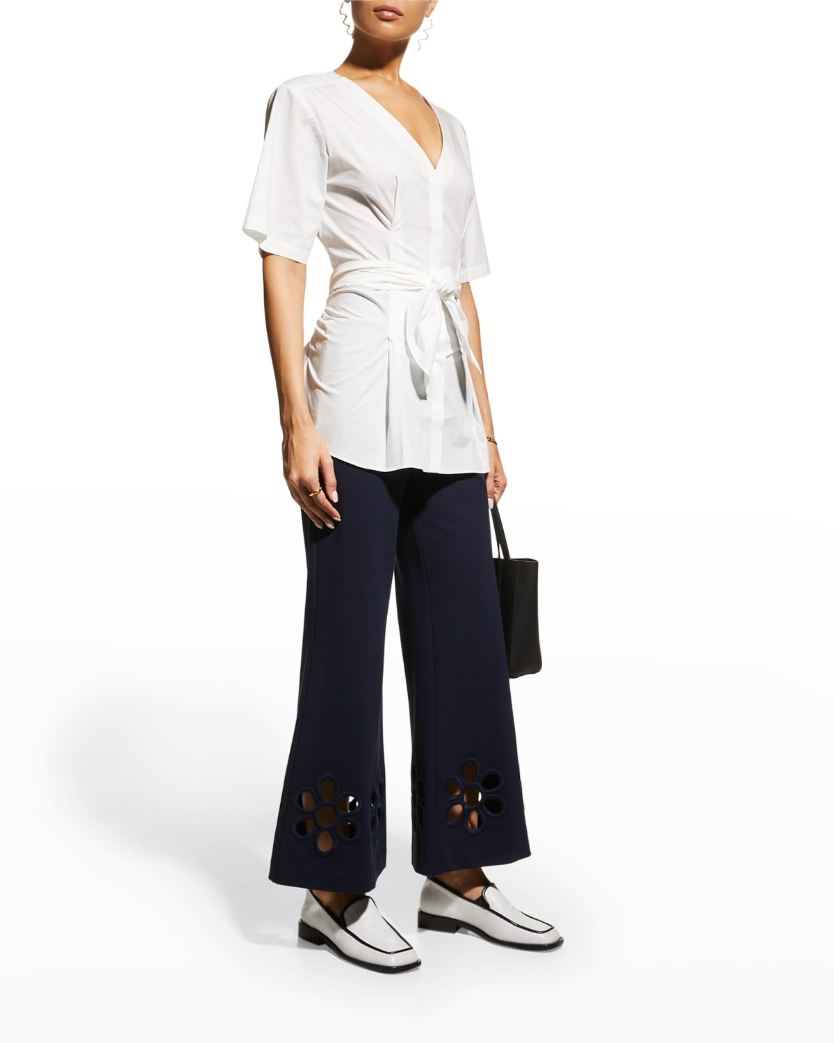 BLOUSON BLOUSE WITH NECK TIE NUBIAN WONDERLAND