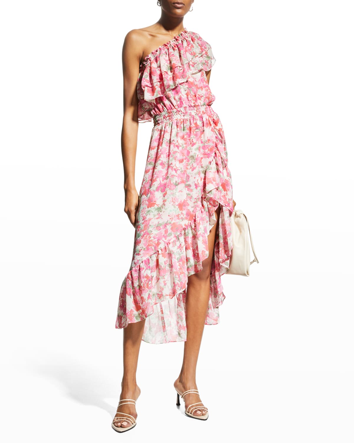 Pink Floral Dress | Neiman Marcus