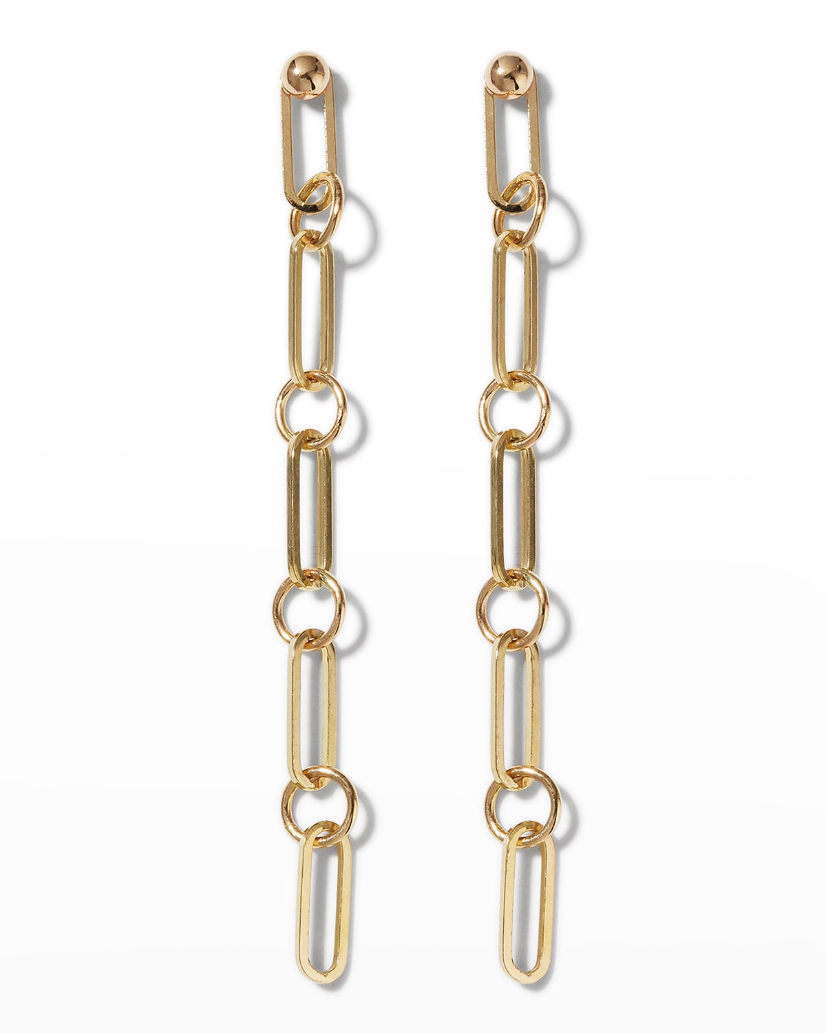 Gold Link Earrings | Neiman Marcus