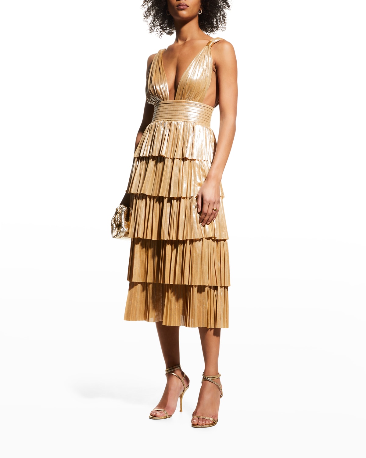 Gold Womens Dress | Neiman Marcus