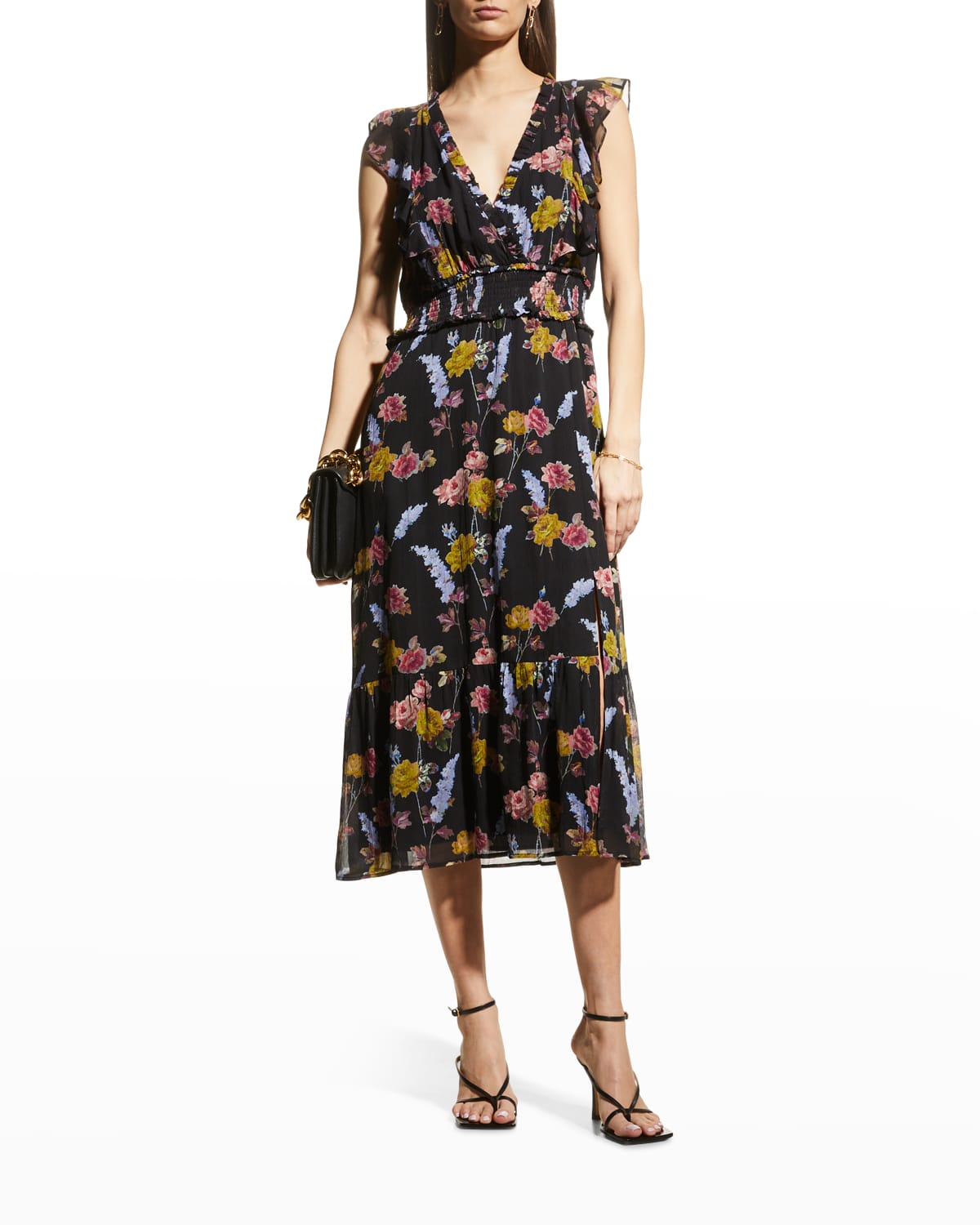 A Line Sleeveless Dress | Neiman Marcus