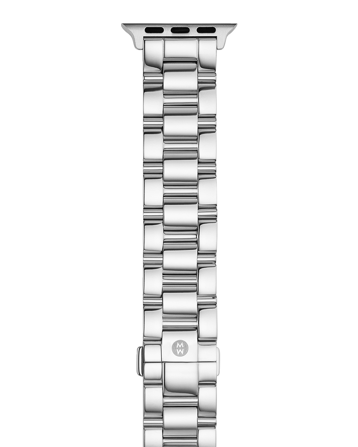MICHELE Apple Watch 3-Link Bracelet Strap in Stainless Steel