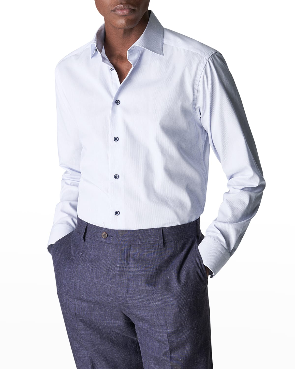 mens shirts with decorative cuffs