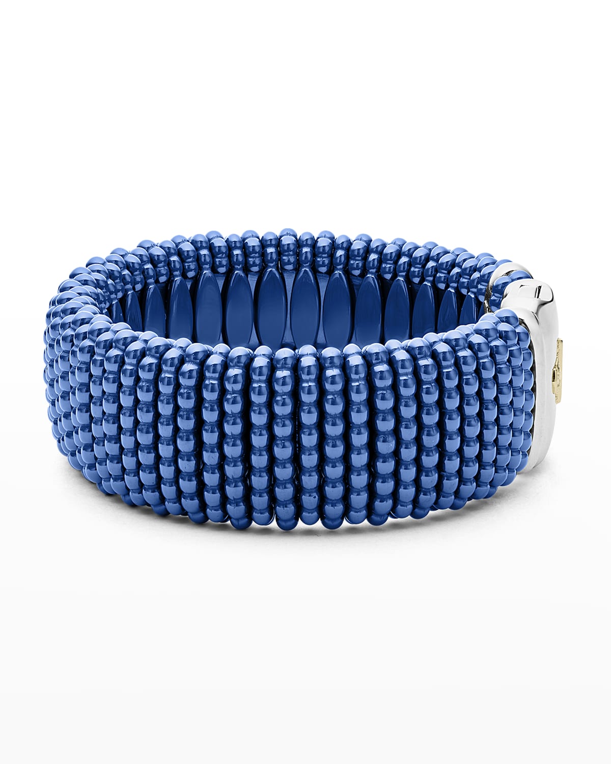 LAGOS Blue Caviar Ultramarine Ceramic Wide 23mm Rope Bracelet