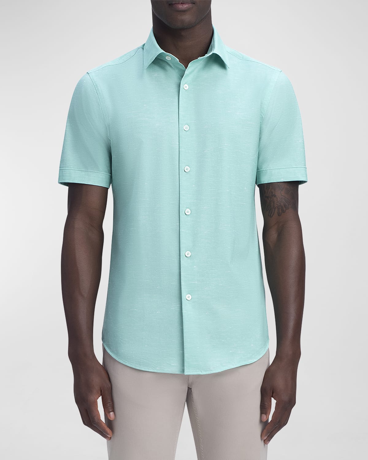 SFE Mens Fashion Shirts,Men Shirt Solid Color Male Casual Short Sleeve Shirt