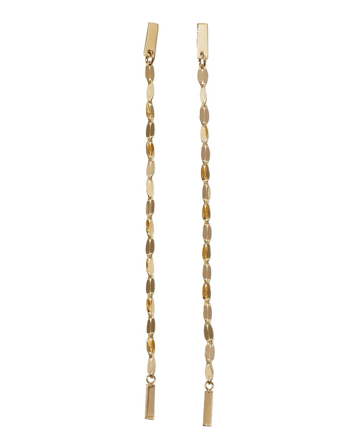 LANA Small Linear Mega Gloss Blake Duster Earrings