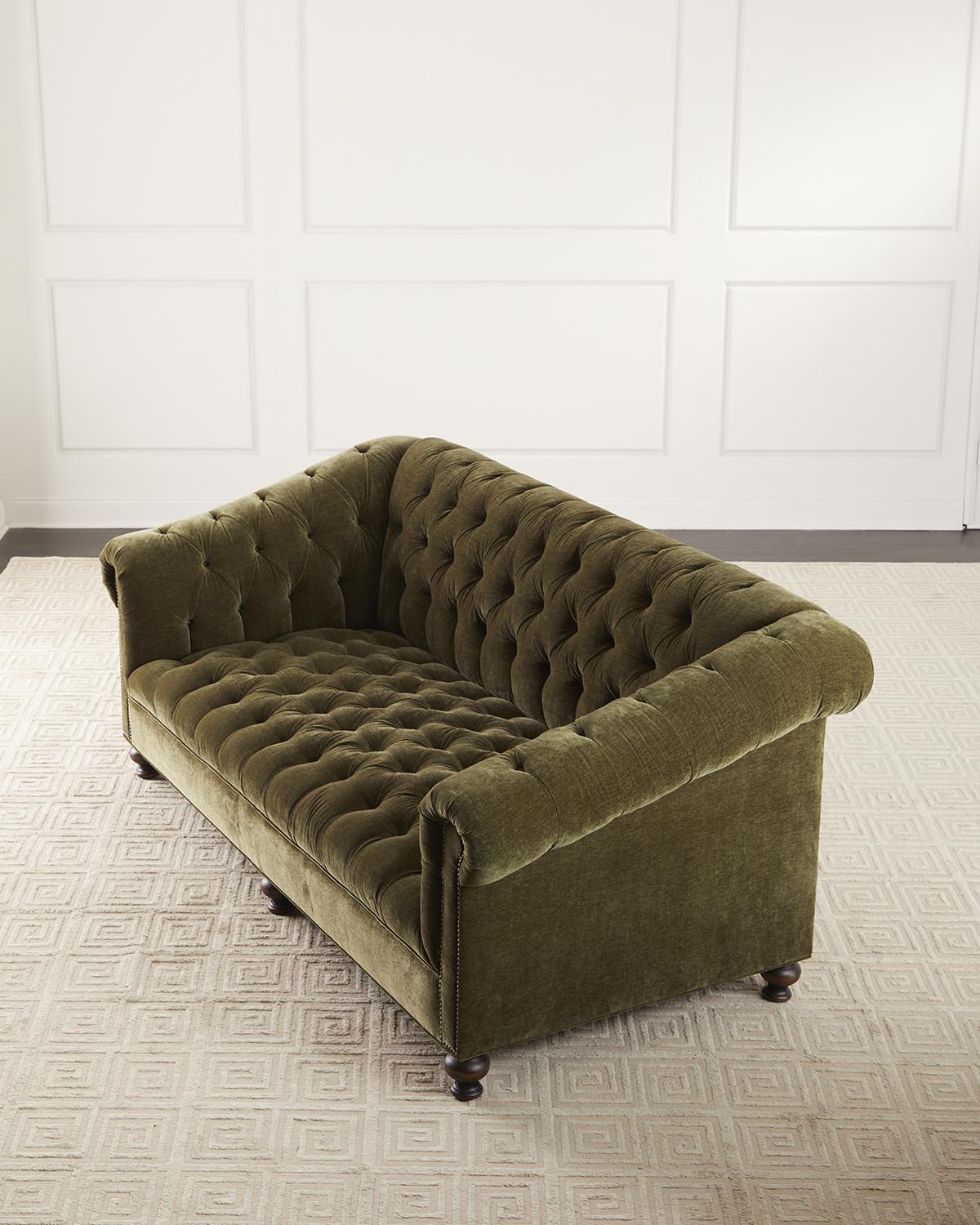 Brisbane Chesterfield Sofa, 92"