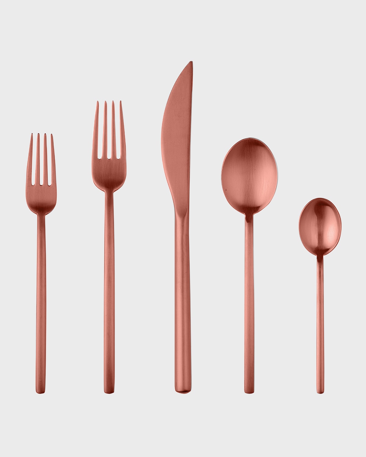 Mepra Bronze Linea Ice 5-Piece Flatware Set | Thumbnail 4 Mepra Bronze Linea Ice 5-Piece Flatware Set | Thumbnail 4