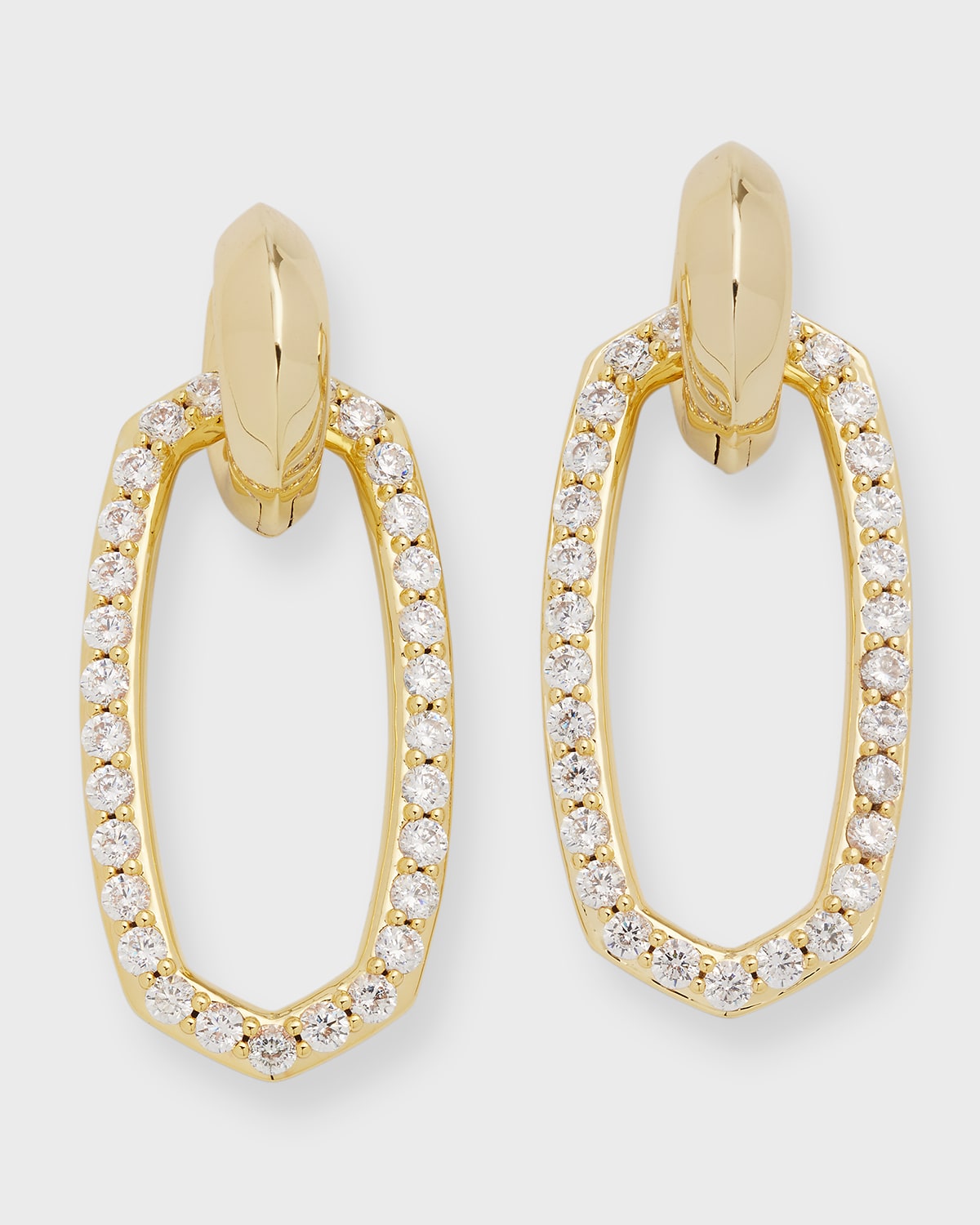 Gold Link Earrings Neiman Marcus