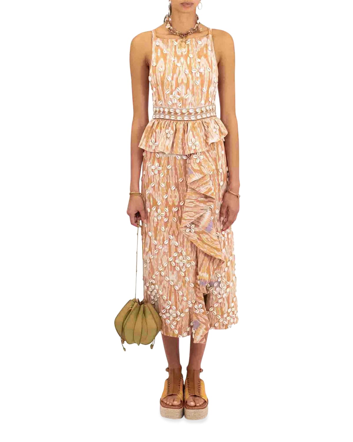 Shell Dress - Yellow main image 0