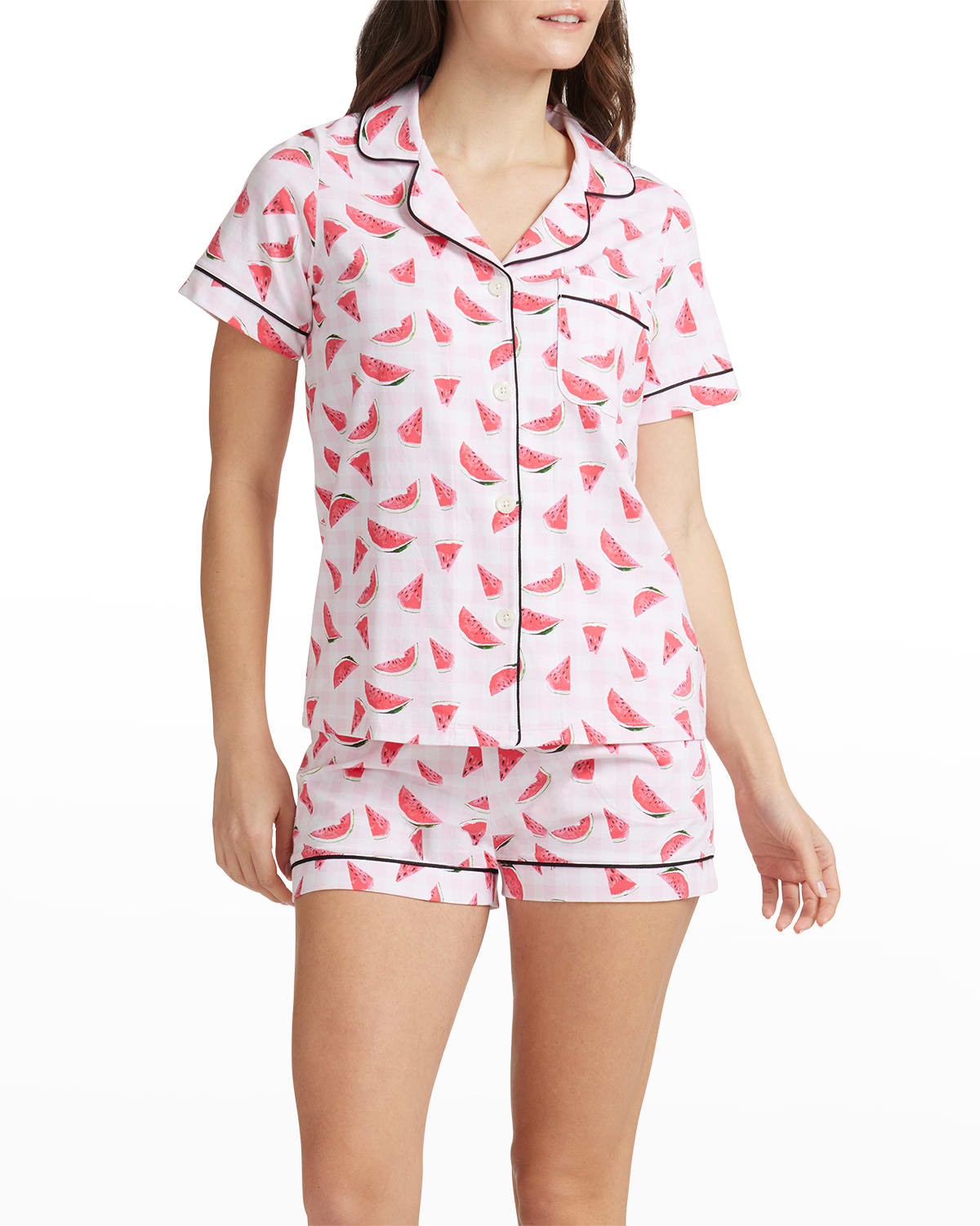 Cotton Pajama Set Neiman Marcus