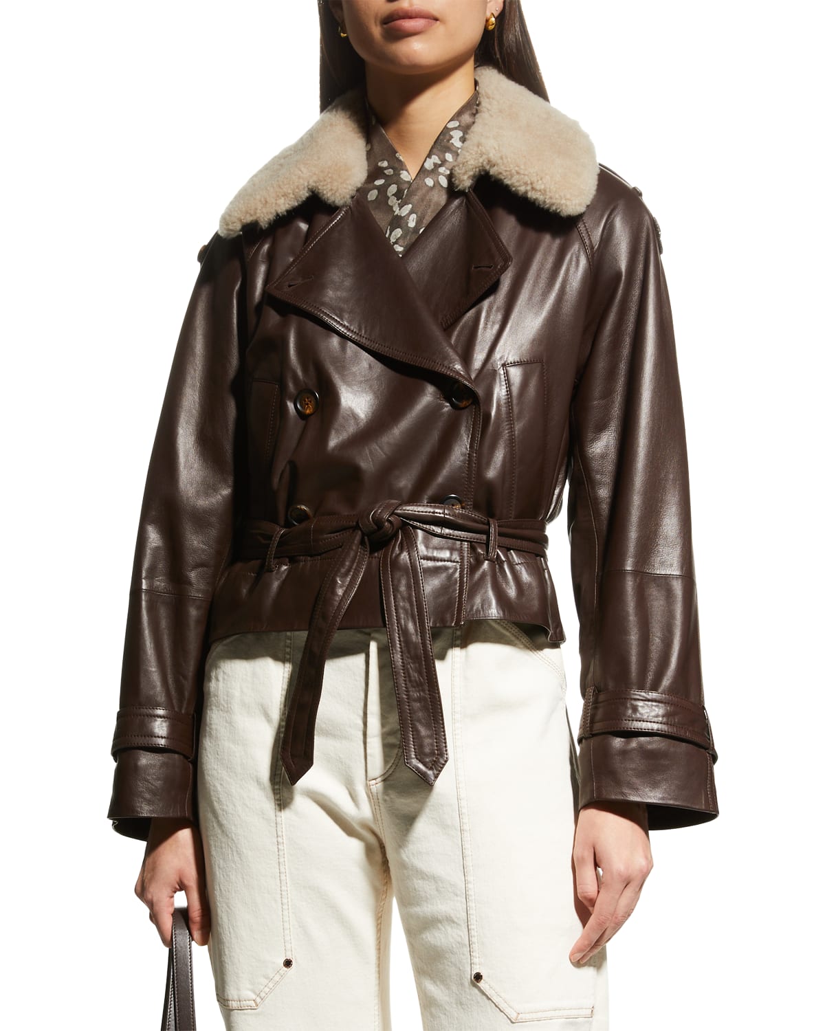 Womens Leather Jacket | Neiman Marcus