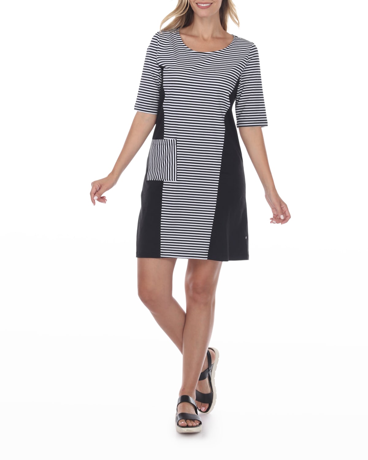 Womens Striped Dress Neiman Marcus