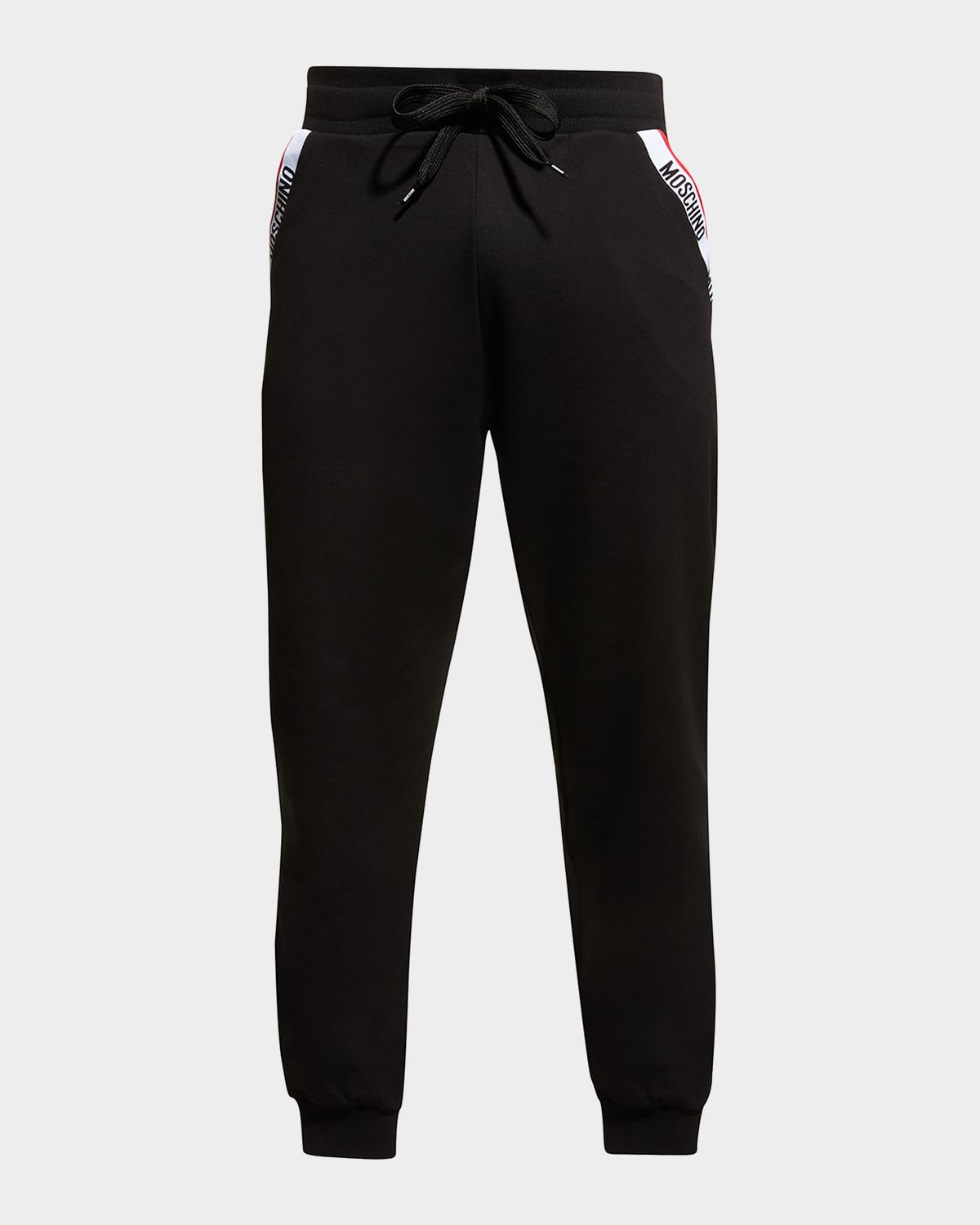 Moschino Men's Logo-Trim Home Jogger Pants