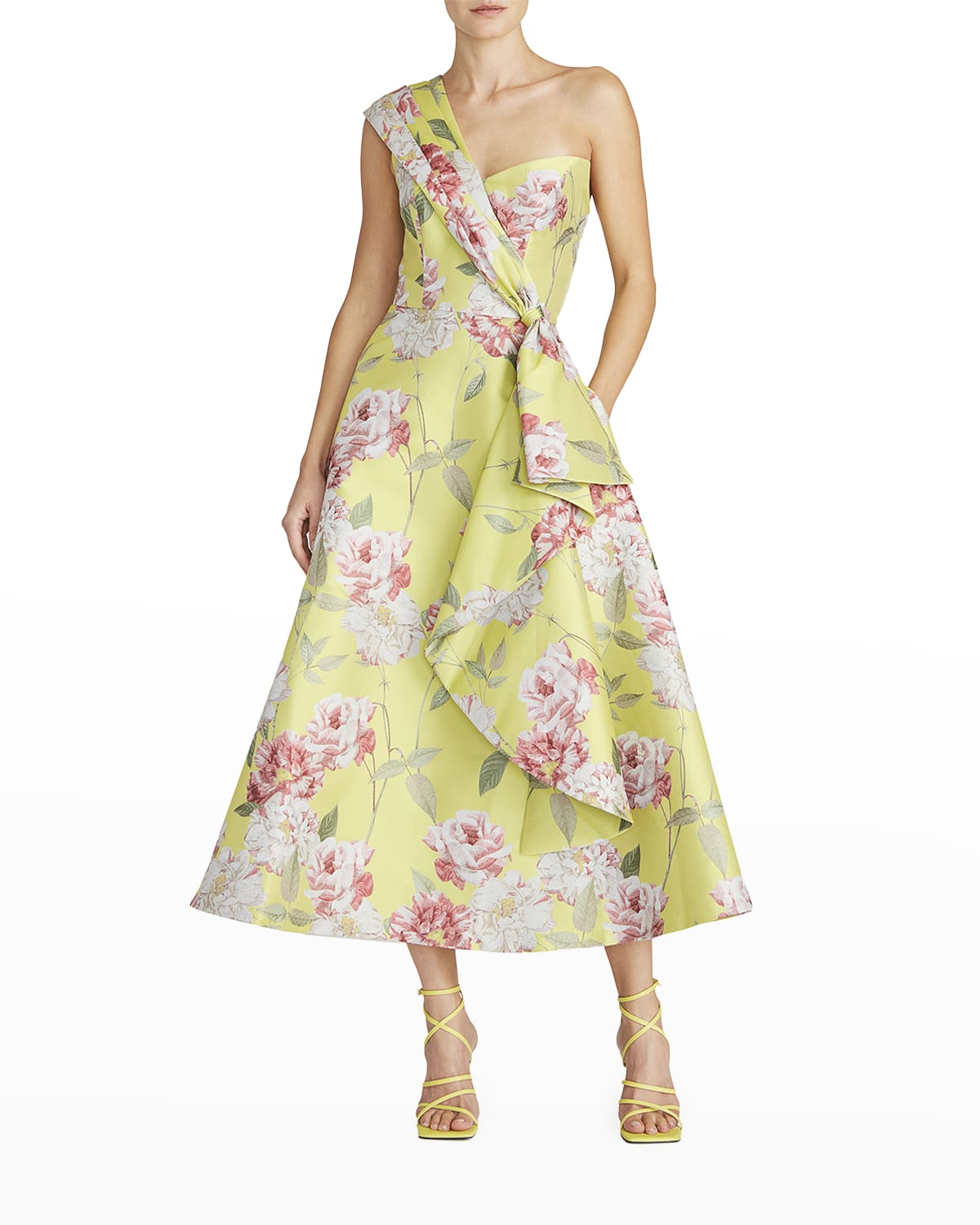 Floral Print Cocktail Dress | Neiman Marcus