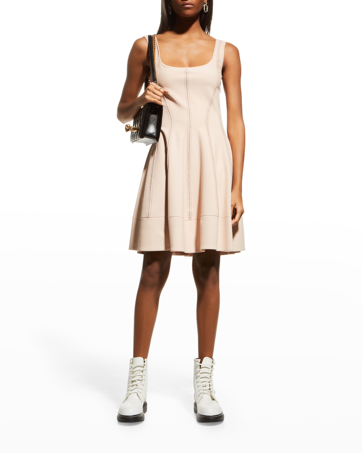 Alexander Mcqueen Zip Dress | Neiman Marcus