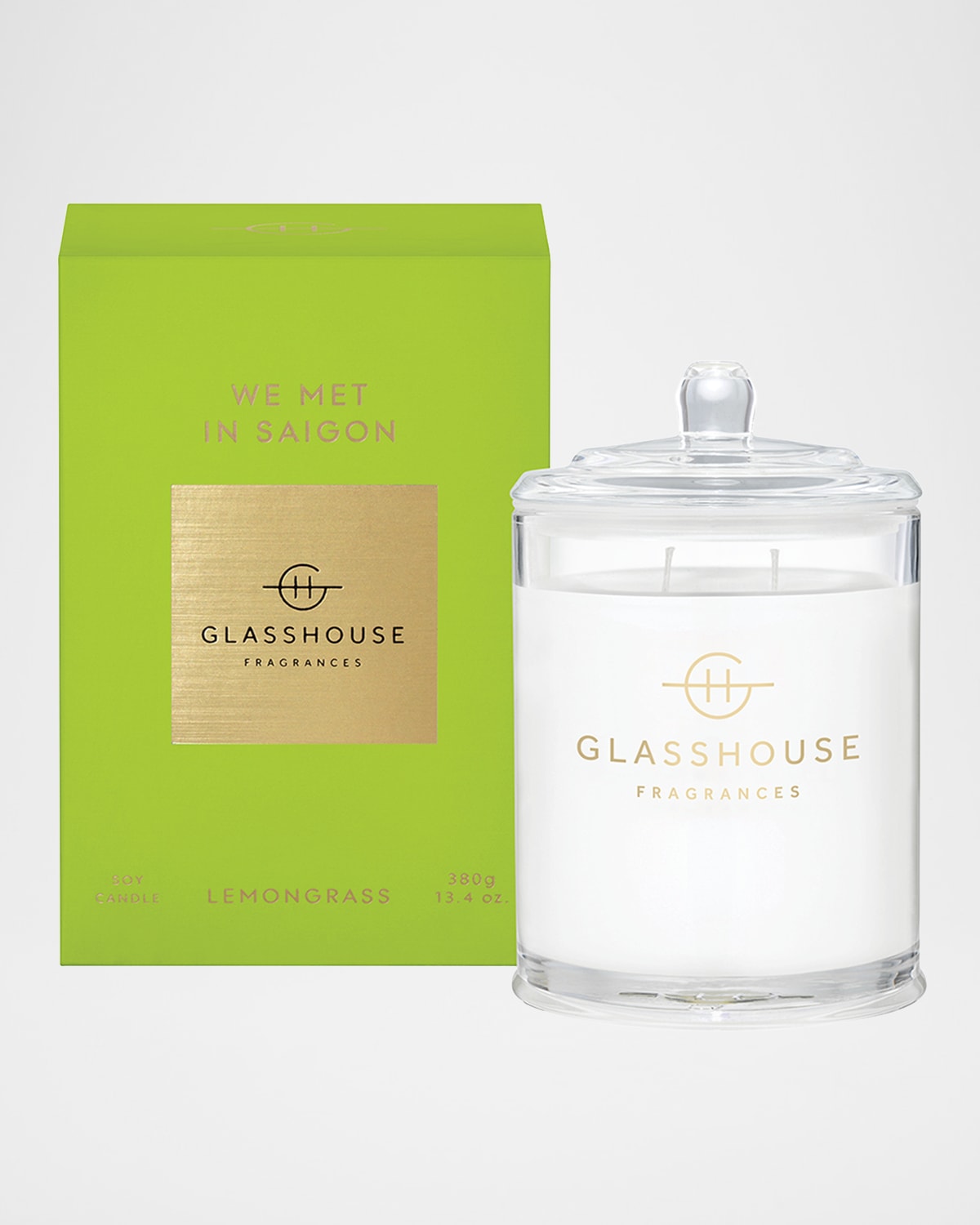 GLASSHOUSE FRAGRANCES 13.4 oz. We Met In Saigon Candle