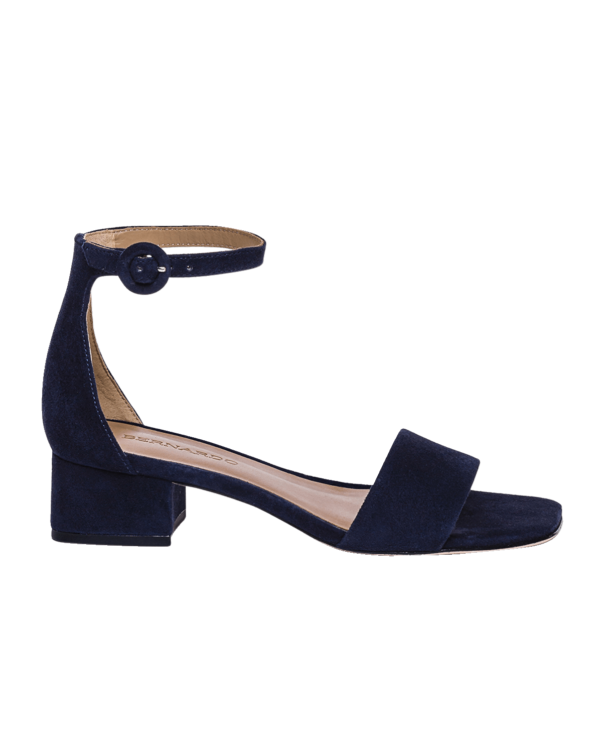 Bernardo Jalena Suede Ankle-Strap Sandals
