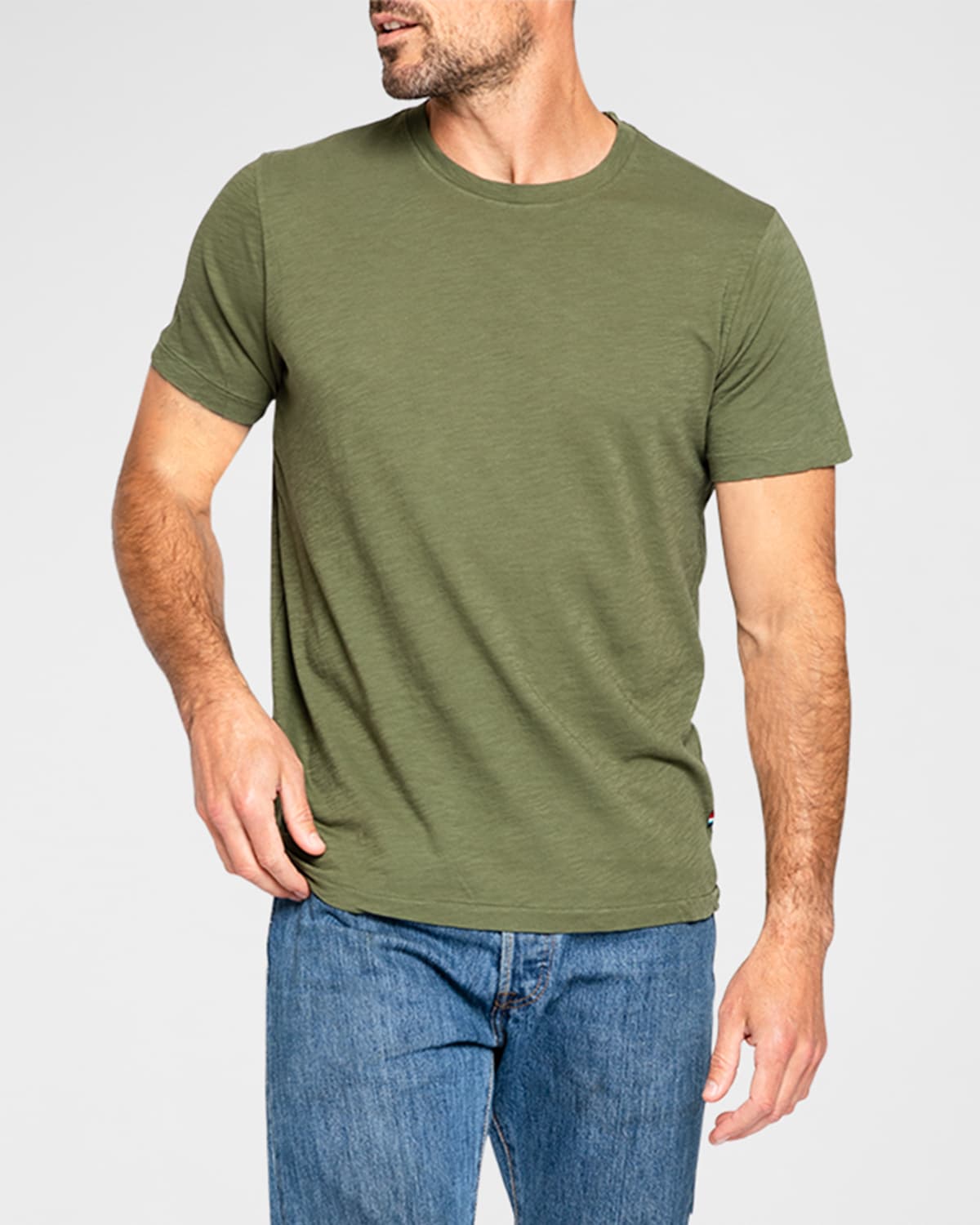 Cotton Slub Tee | Neiman Marcus