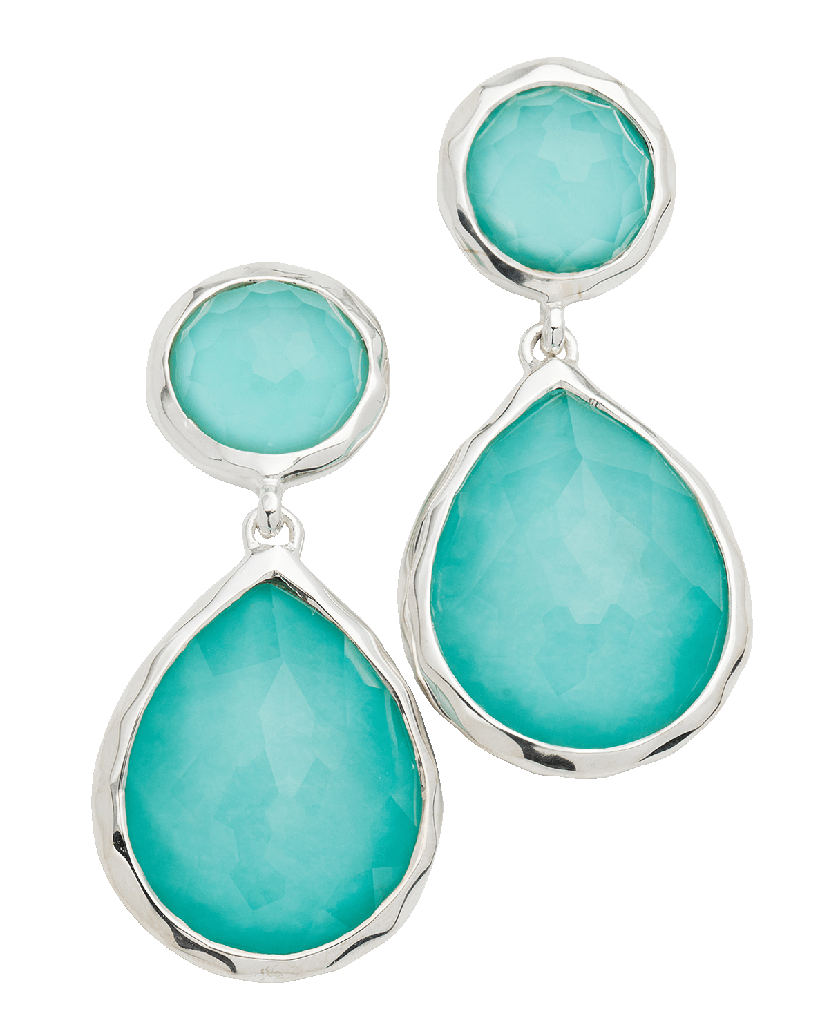 Ippolita 2-Stone Earrings in Sterling Silver