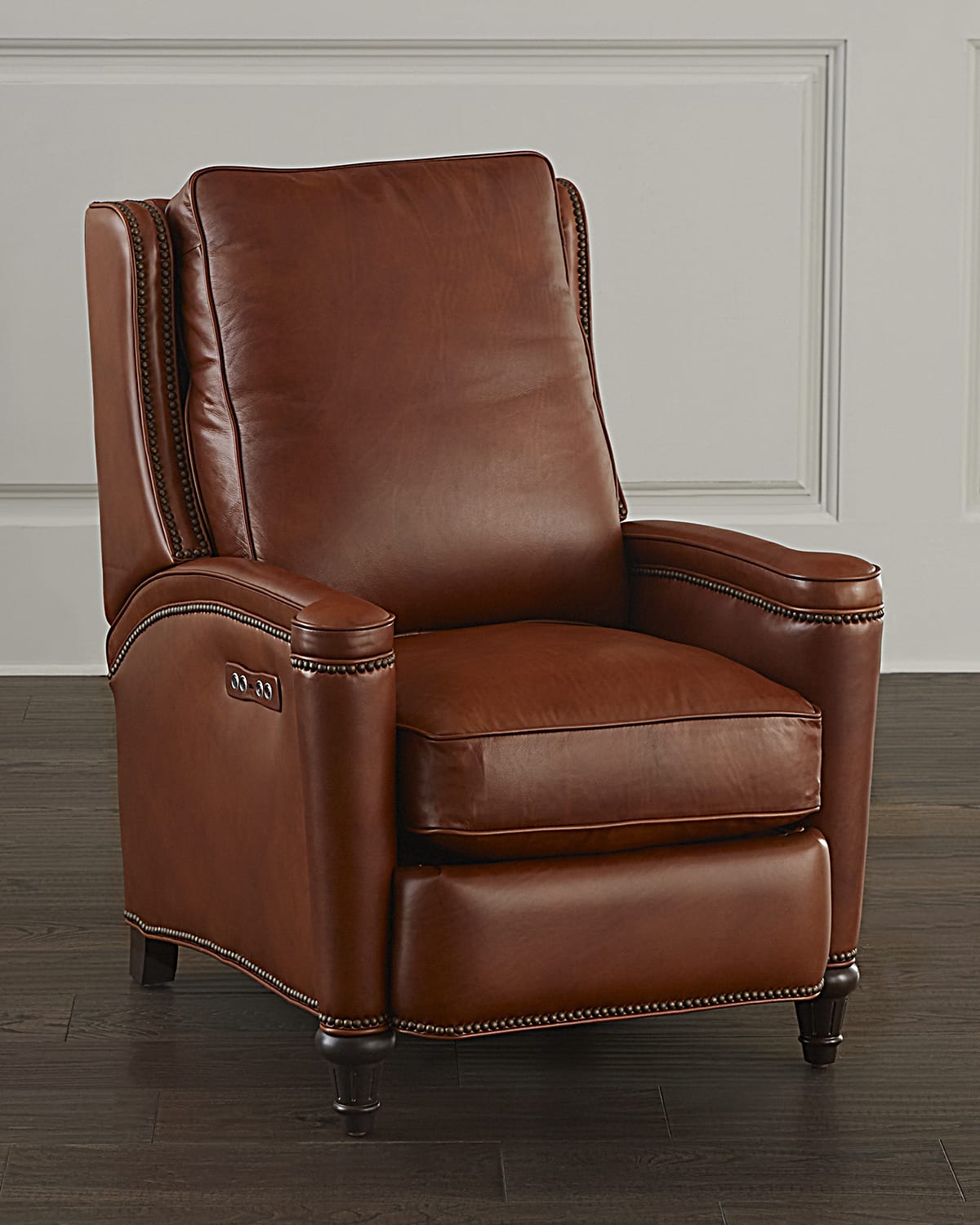 Top Grain Leather Chair | Neiman Marcus