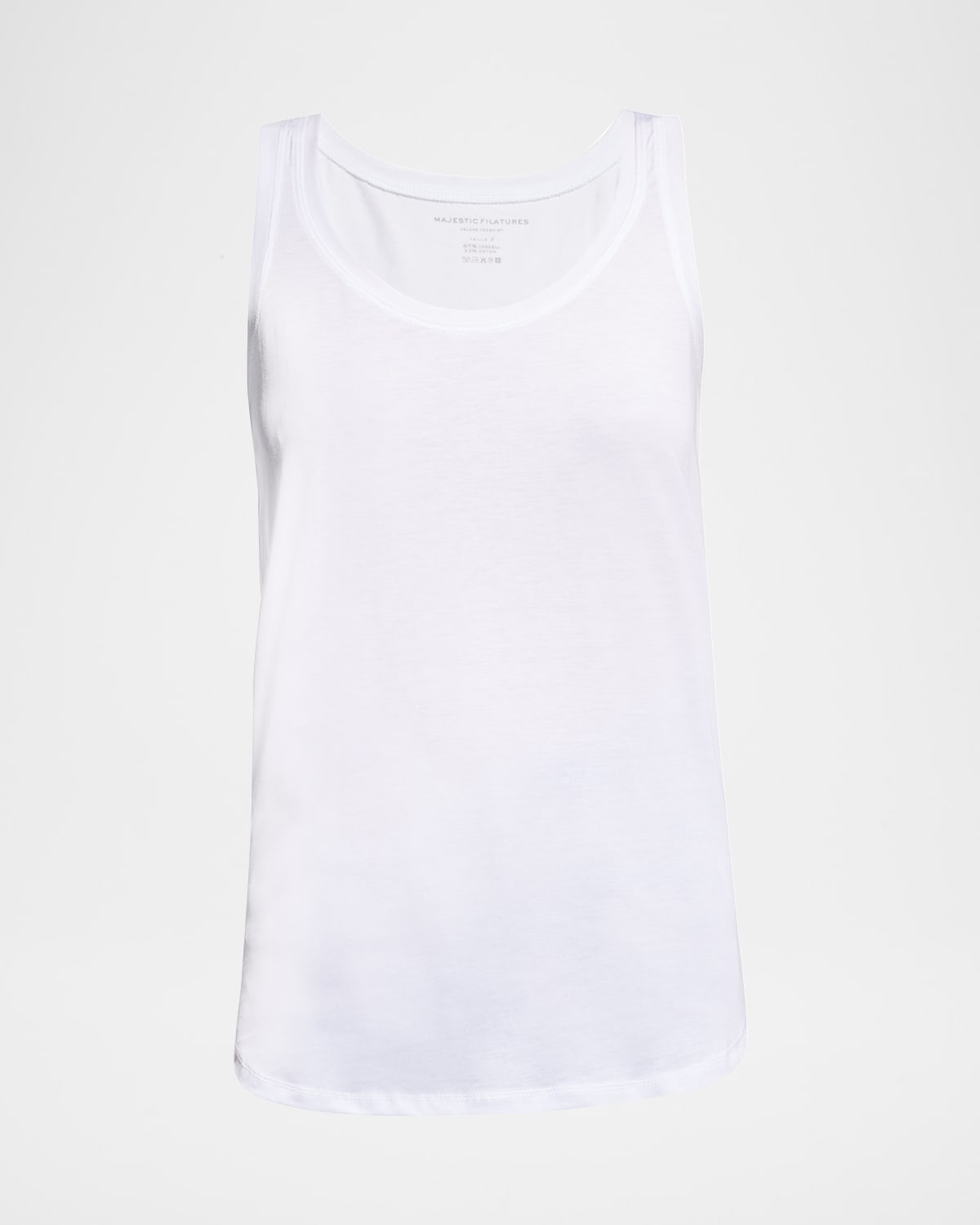 Majestic Filatures Lyocell Cotton Tank Top