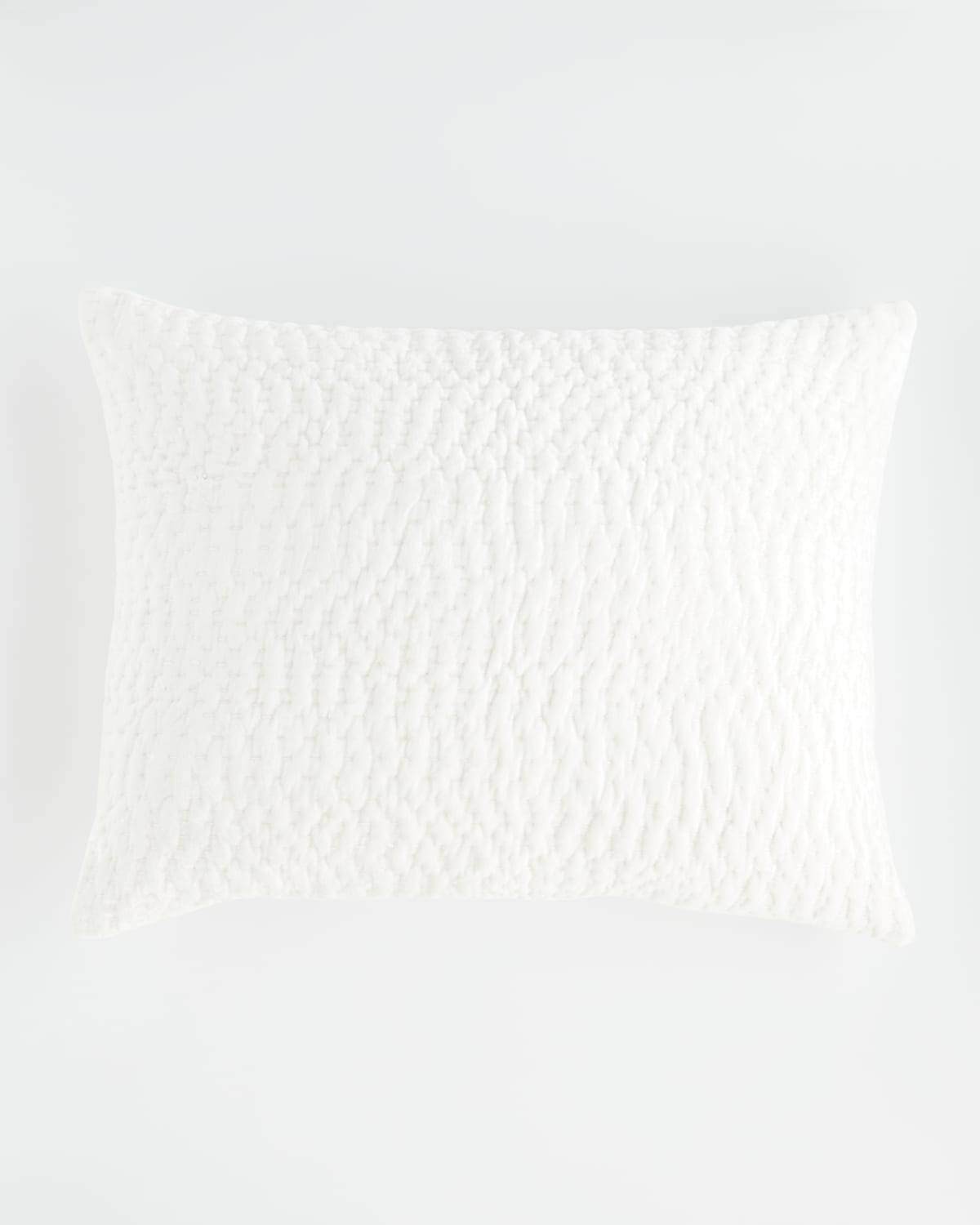 Callisto Home Pickstitch Velvet Decorative Pillow