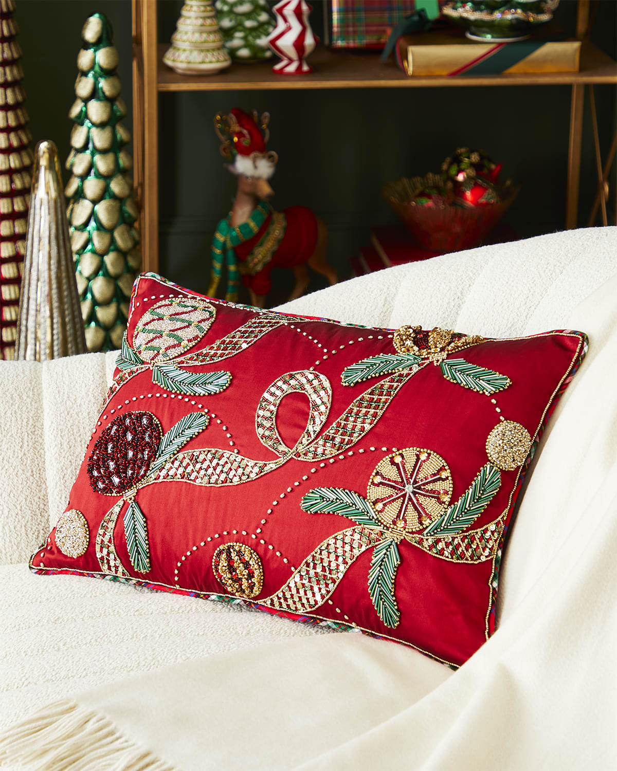 Christmas Pillow | Neiman Marcus